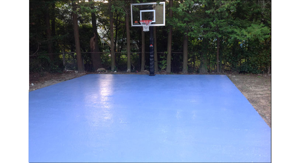 Basketball Court Installation, Basketball Court Painting, Basketball