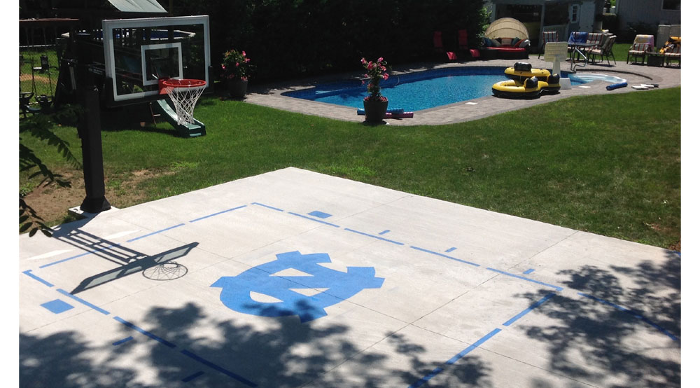 Basketball Court Painting Long Island