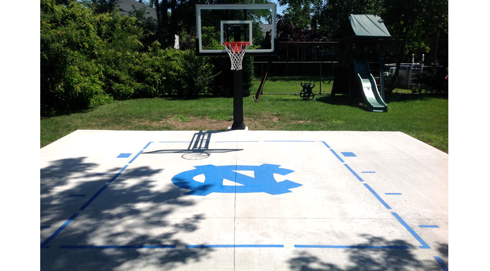 Basketball Court Painting