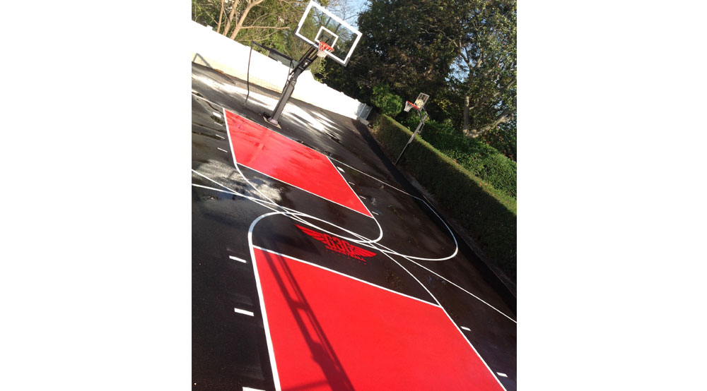Basketball Court Painting