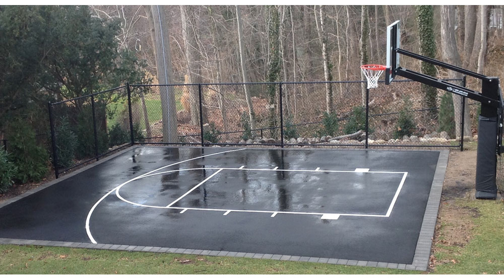 Basketball Court Painting