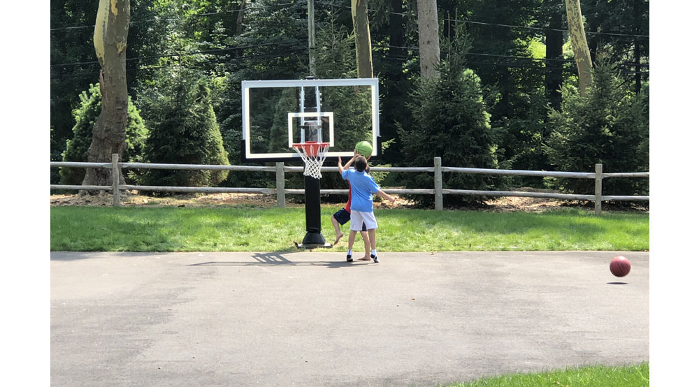 Pro Dunk Adjustable Hoops, InGround Basketball Goals Installation Long