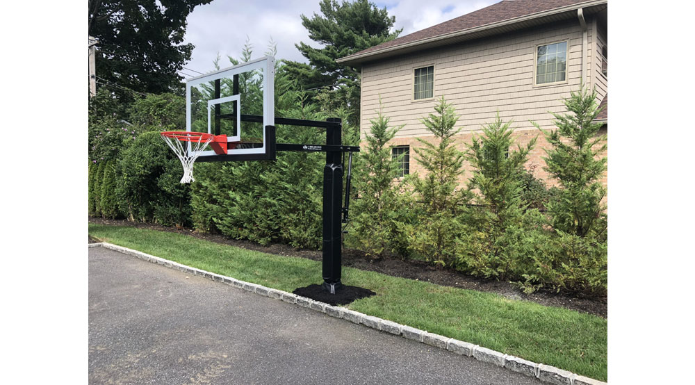 Pro Dunk Adjustable Hoops, InGround Basketball Goals Installation Long