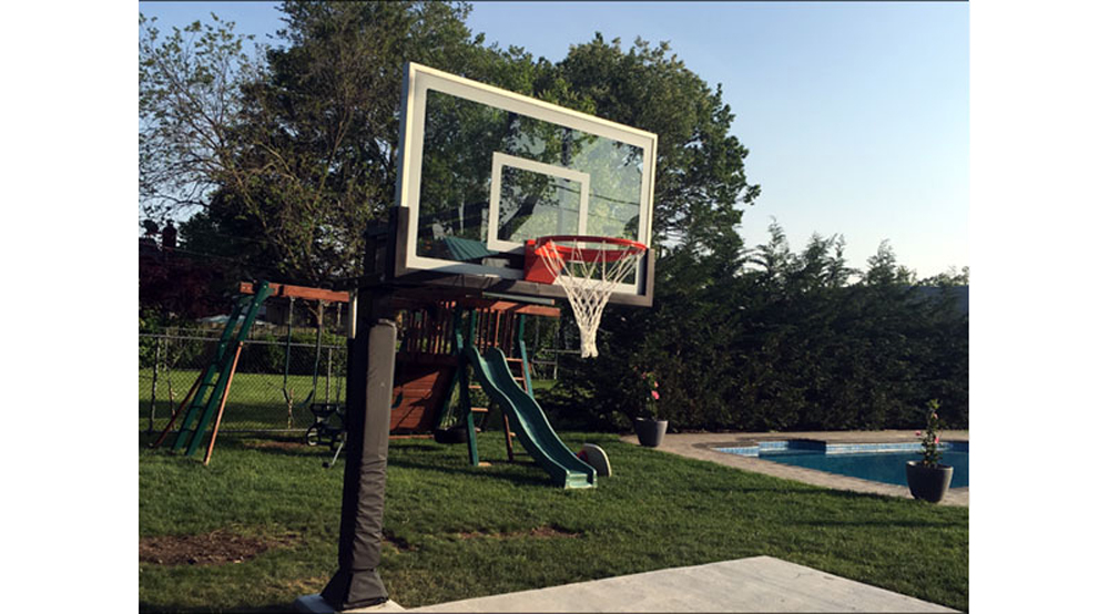 Pro Dunk Adjustable Hoops, InGround Basketball Goals Installation Long