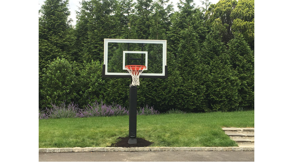 Pro Dunk Adjustable Hoops, InGround Basketball Goals Installation Long