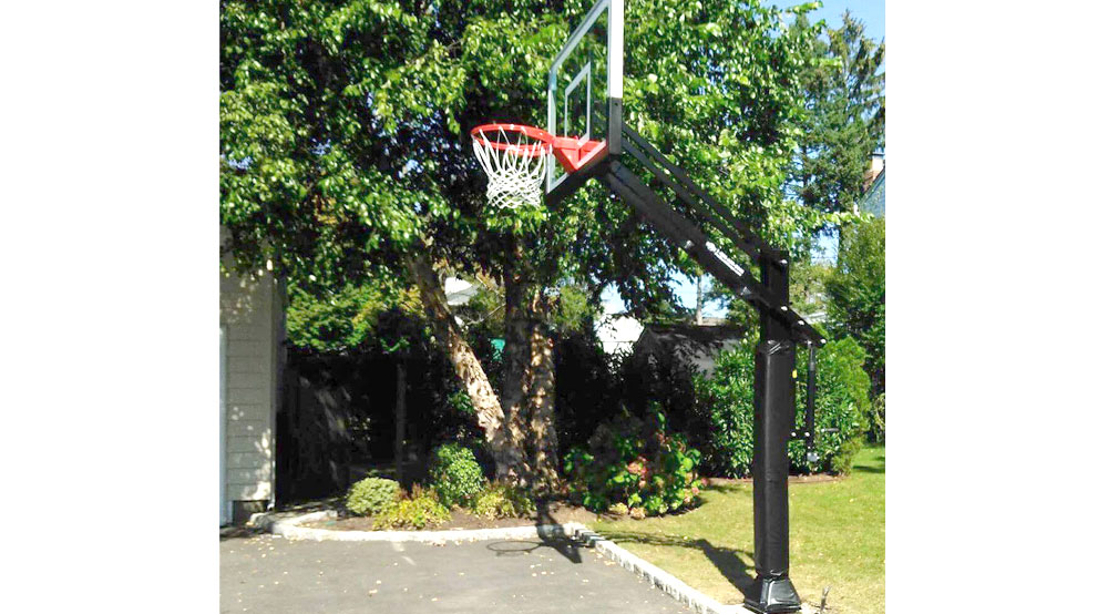 Pro Dunk Adjustable Hoops, InGround Basketball Goals Installation Long
