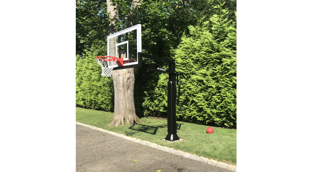 Pro Dunk Adjustable Hoops, InGround Basketball Goals Installation Long