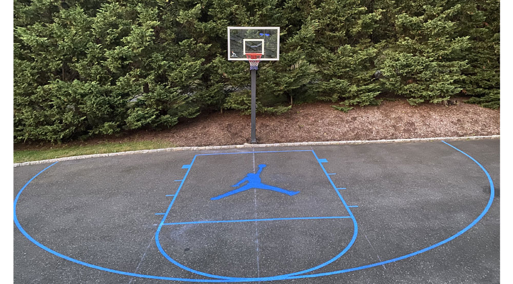 Basketball Court Painting