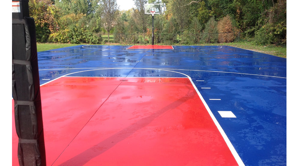 Basketball Court Painting