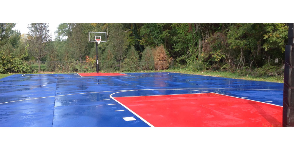 Basketball Court Painting