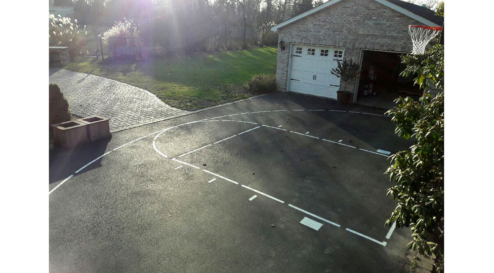 Basketball Court Painting