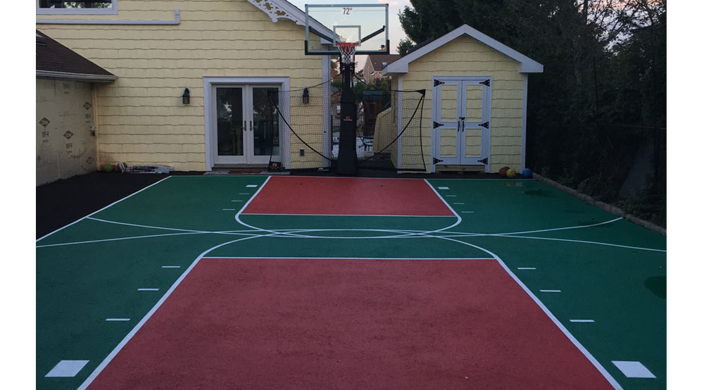 Basketball Court Painting