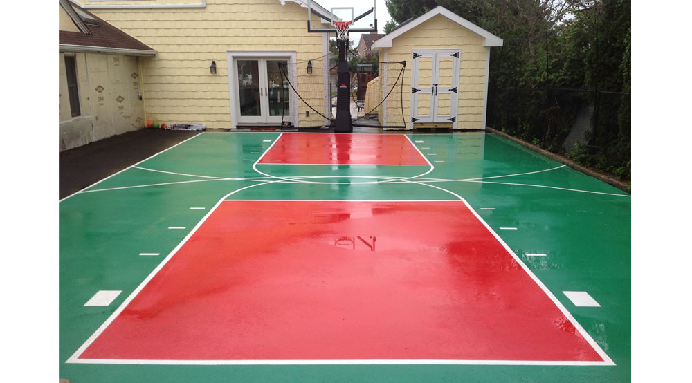 Basketball Court Painting