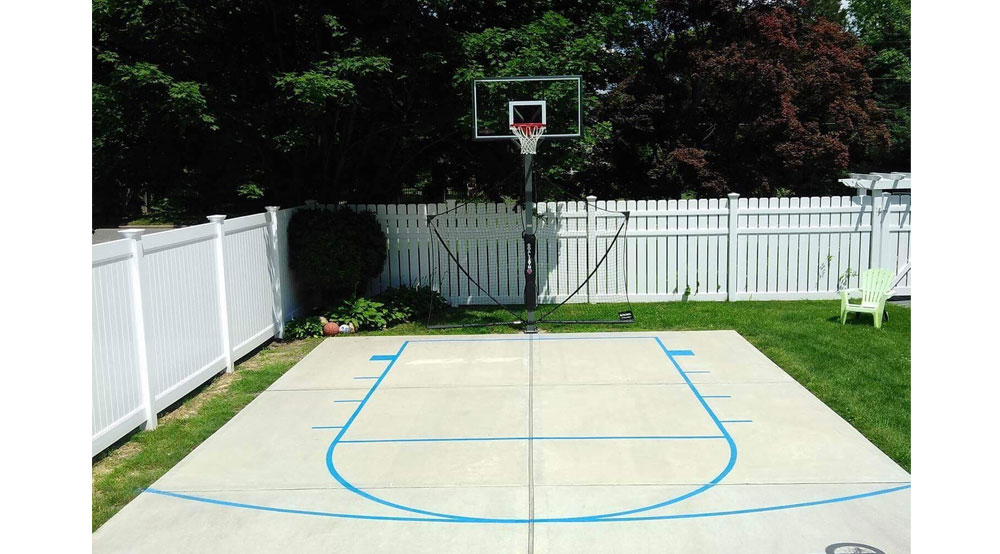 Basketball Court Painting
