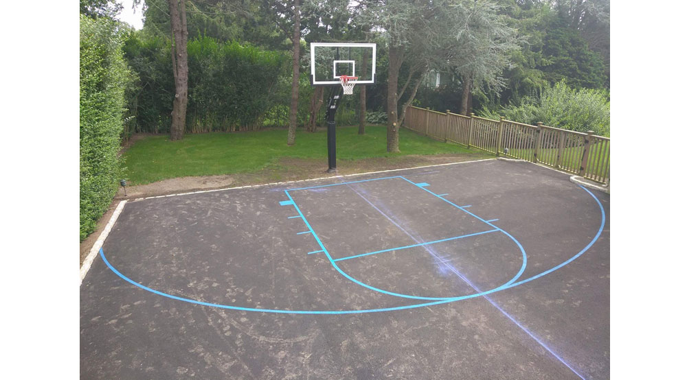 Basketball Court Painting