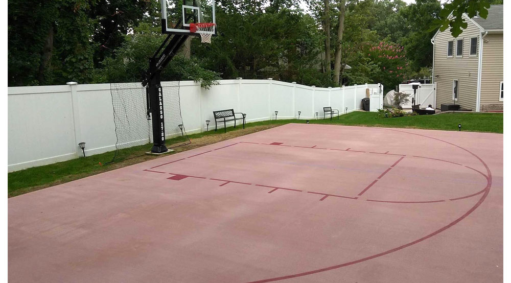 Basketball Court Painting