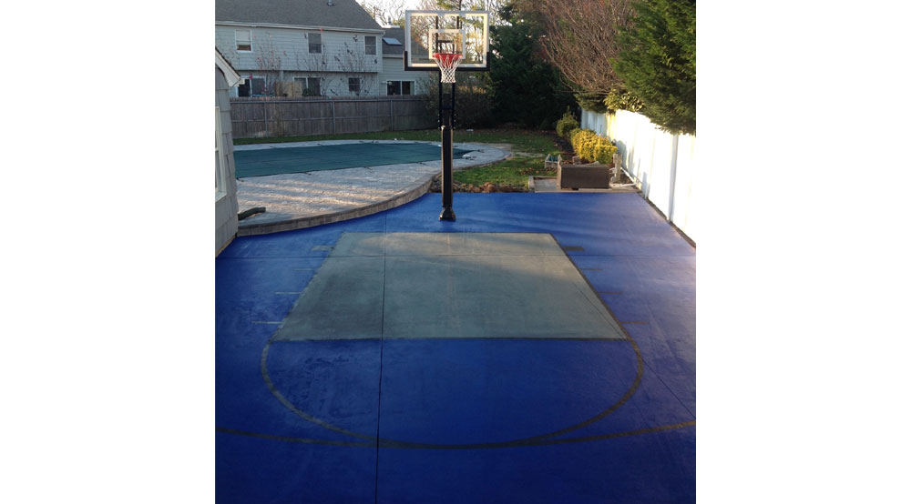 Basketball Court Painting