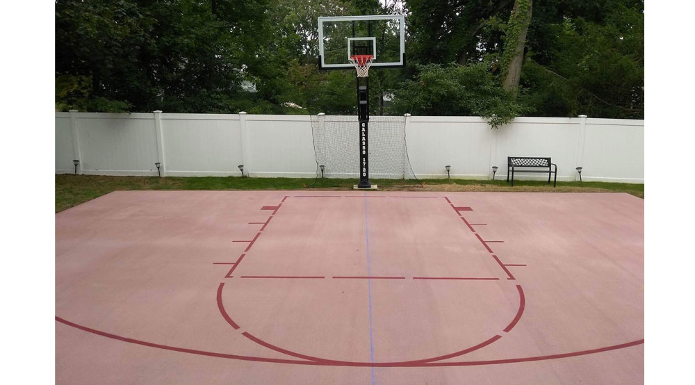 Basketball Court Painting