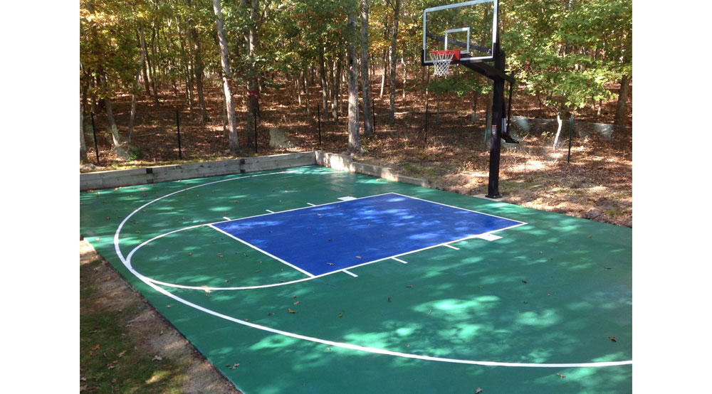Basketball Court Painting