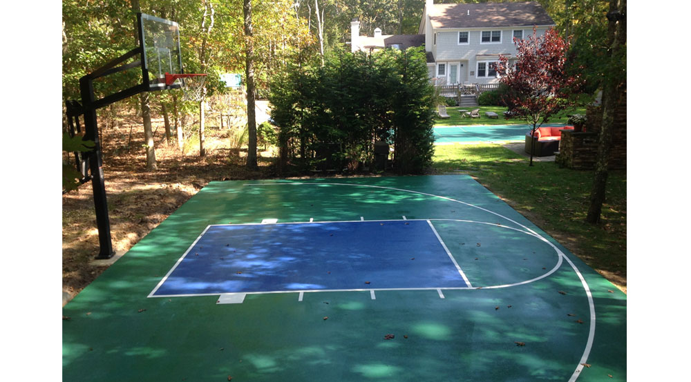 Basketball Court Painting