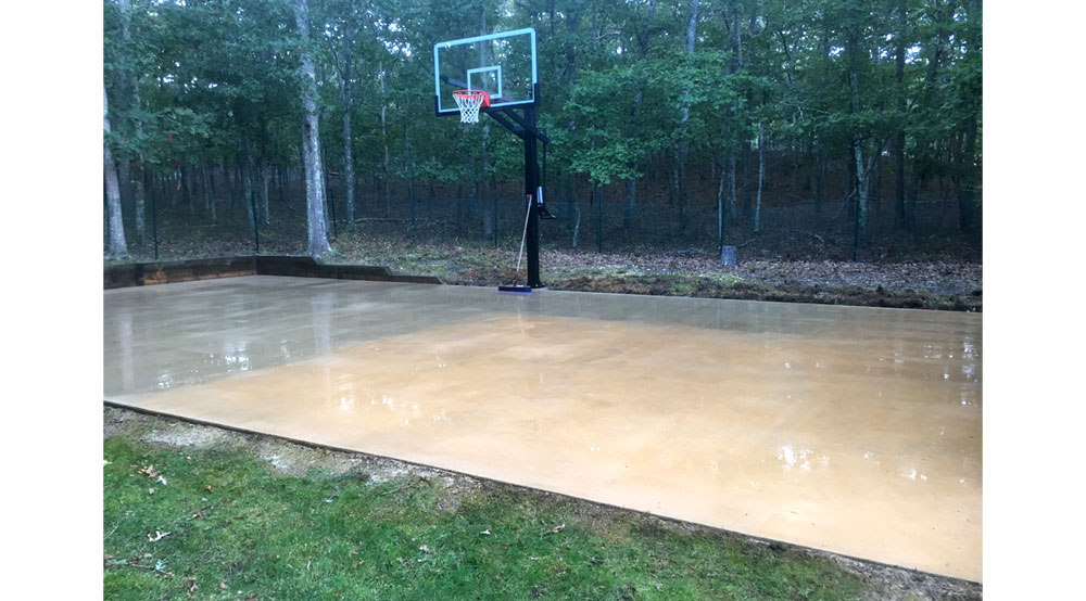 Basketball Court Painting