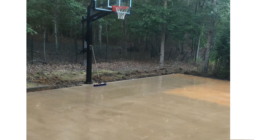 Basketball Court Painting