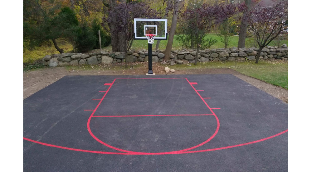 Basketball Court Painting
