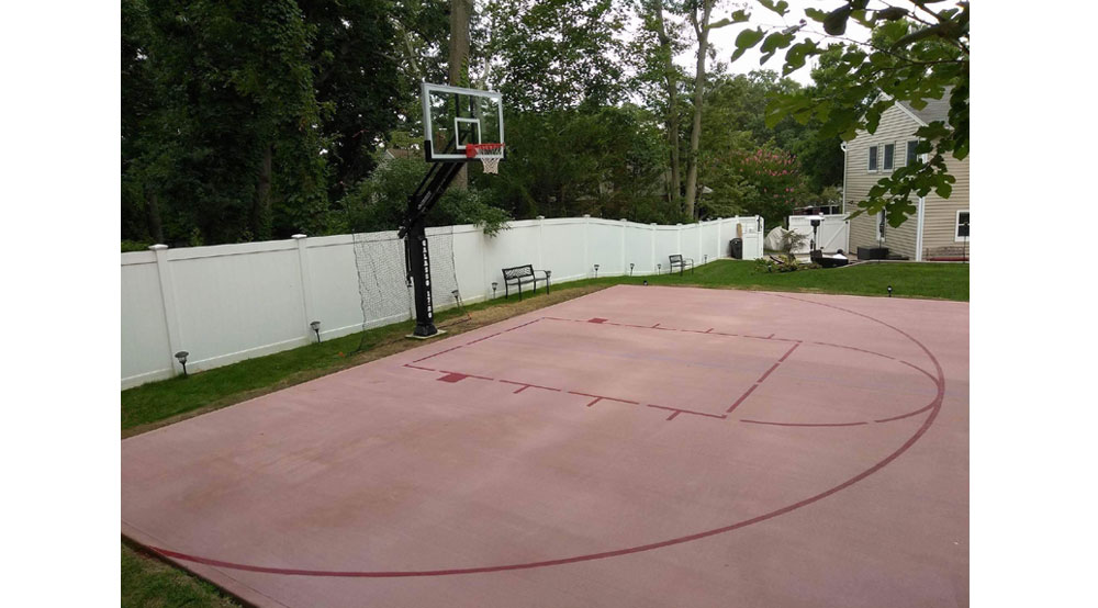 Basketball Court Painting