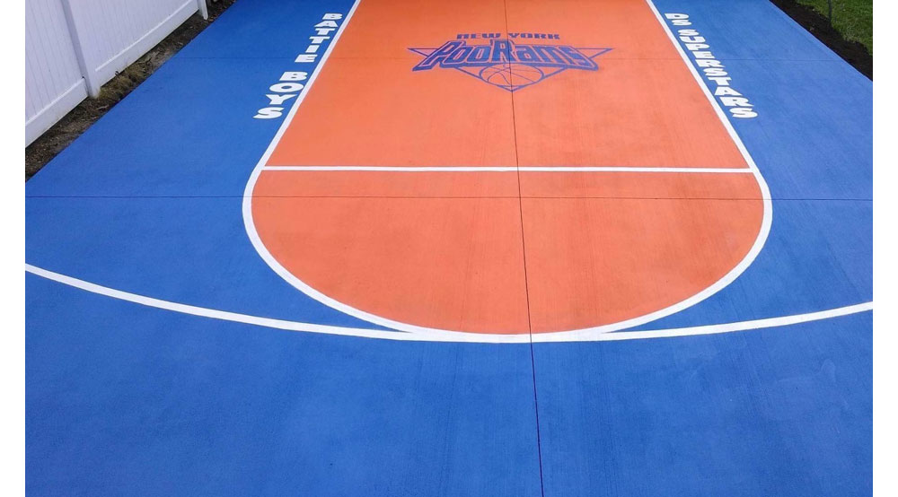 Basketball Court Painting