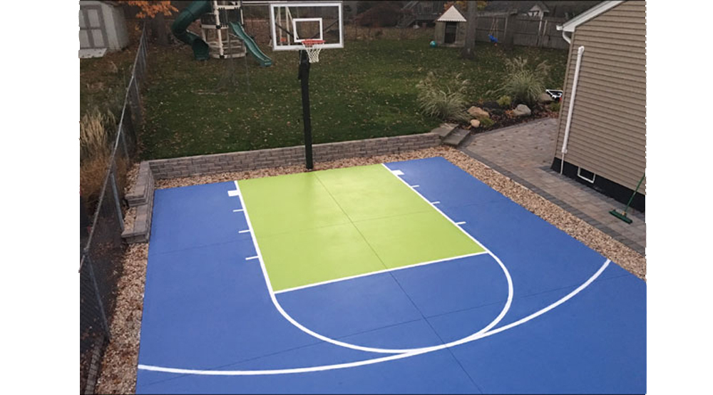 Basketball Court Painting