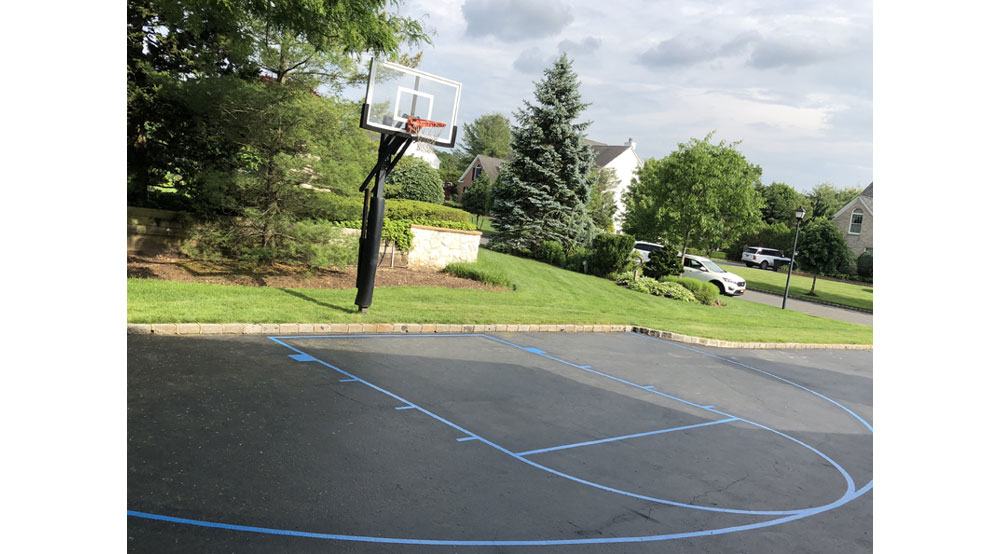 Basketball Court Painting