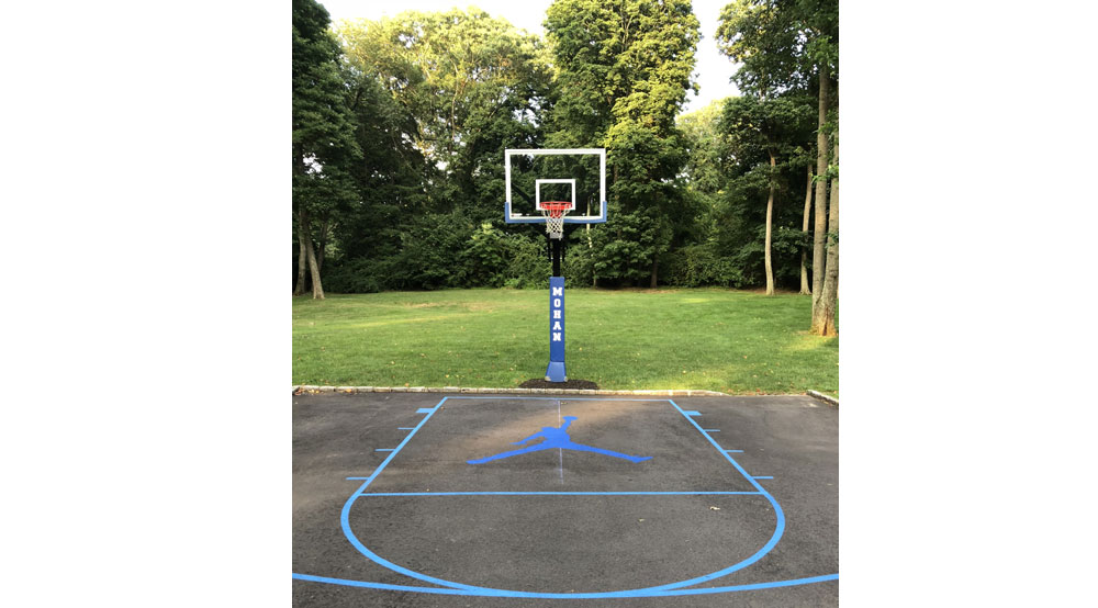 Basketball Court Painting