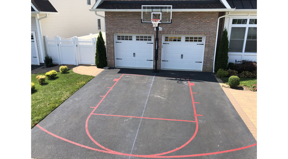 Basketball Court Painting