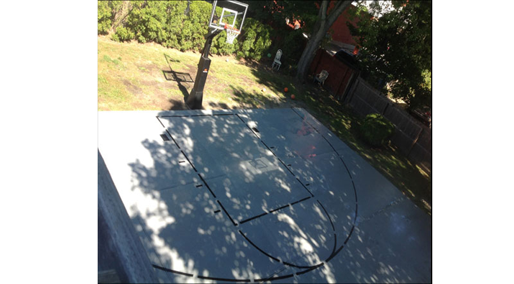 Basketball Court Painting