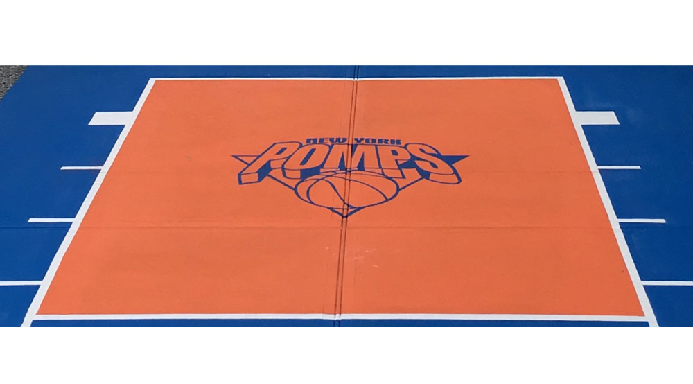 Basketball Court Painting